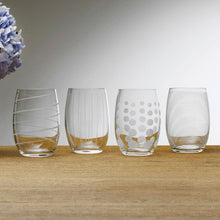 Load image into Gallery viewer, CHEERS SET OF 8 STEMLESS WINE GLASSES
