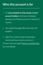 Load image into Gallery viewer, Club Lloyds Monthly Saver - save £25 -

