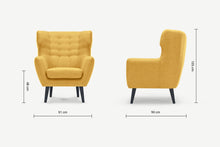 Load image into Gallery viewer, Made.com Kubrick Wing Back Chair
