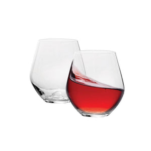 GIANNA SET OF 6 ALL PURPOSE STEMLESS WINE GLASSES