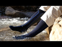 Load and play video in Gallery viewer, Waterproof Cold Weather Knee Length Sock
