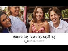 Load and play video in Gallery viewer, Audrey 14k Yellow Gold Ear Jacket Earrings in White Diamond
