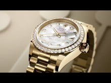 Load and play video in Gallery viewer, ROLEX Lady-Datejust, Oyster, 28 mm, Everose gold
