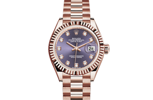 ROLEX Lady-Datejust, Oyster, 28 mm, Everose gold