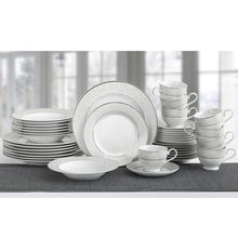 Load image into Gallery viewer, PARCHMENT 40 PIECE DINNERWARE SET, SERVICE FOR 8
