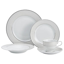 Load image into Gallery viewer, PARCHMENT 40 PIECE DINNERWARE SET, SERVICE FOR 8
