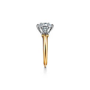 The Tiffany® Setting Engagement Ring in 18k Yellow Gold