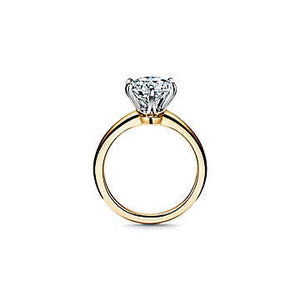The Tiffany® Setting Engagement Ring in 18k Yellow Gold