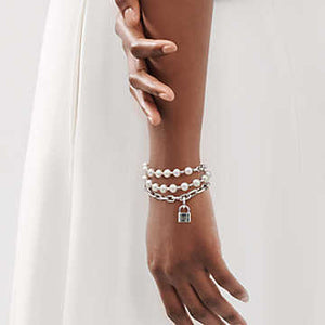 Tiffany Pearl Lock Bracelet