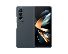 Load image into Gallery viewer, Leather Cover for Galaxy Z Fold4 - Graphite
