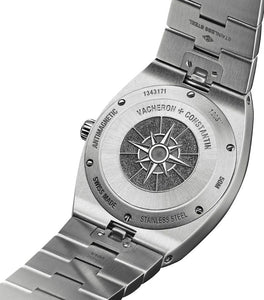 Stainless Steel and Diamond Overseas Quartz Watch 33mm